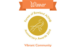 Vibrant community winner logo